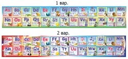 Стенд  «Англійський алфавіт» для дітей