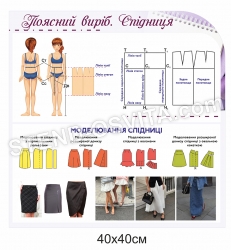 стенд «Поясний виріб, спідниця»