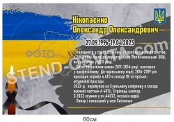 Оформлення меморіального куточка