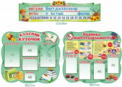 Комплект стендов для начальных классов