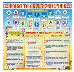 Стенд "Права та обов’язки учнів"