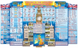 Стенд Английский язык для общения/ English is the language of co