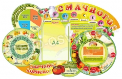 Стенд "Харчуйся корисно"