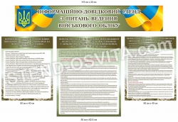 Комплект стендів з питань ведення військового обліку