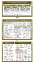 Комплект стендів домедична допомога для військових