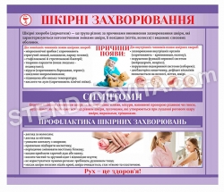 Стенд "Шкірні захворювання"
