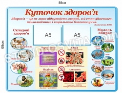 Стенд "Куточок здоров'я"