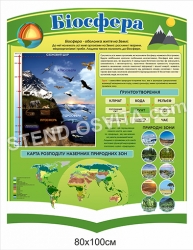 Стенд пластиковий 