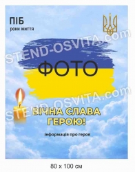 Банер для оформлення Алеї Слави