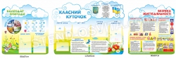 Комплект стендов для начальной школы "Облачко"